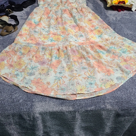 Maurices Pastel Floral Dress L - Picture 6 of 10